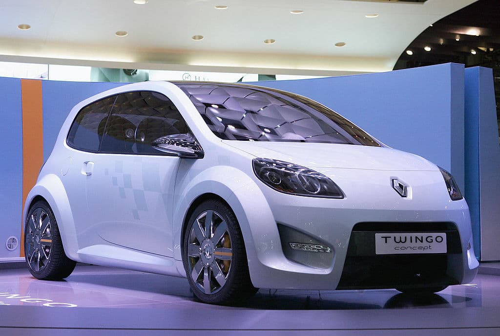 Carro modelo Twingo de Renault