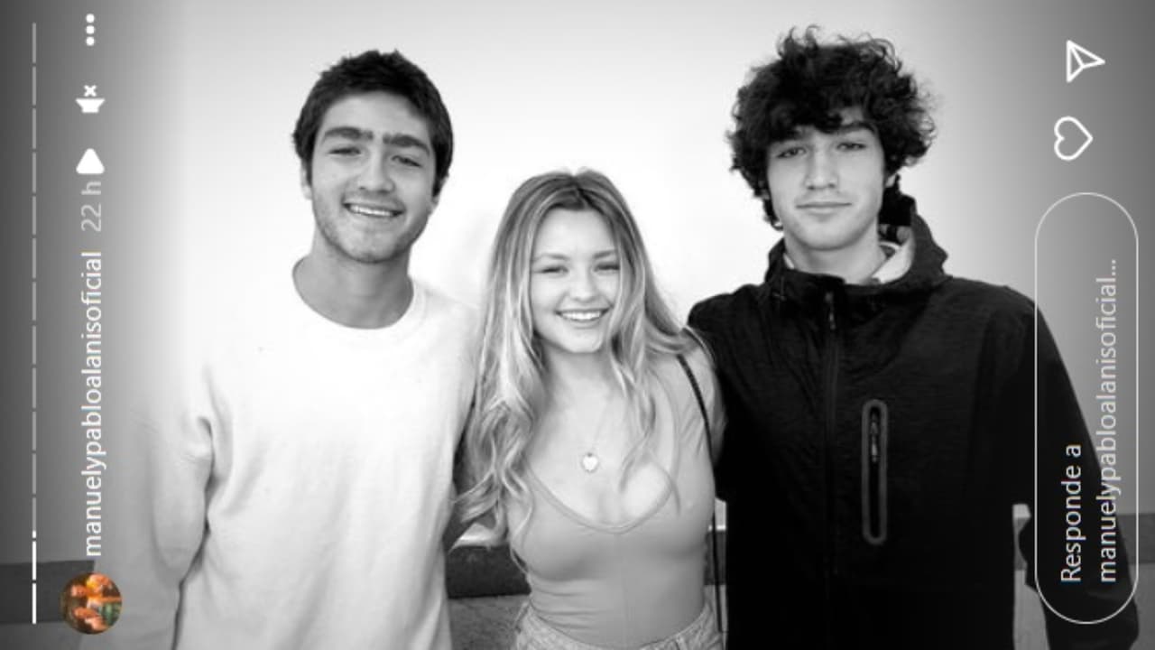 La amistad que formaron con 'Lucecita' hace ocho años sigue vigente, así lo demostraron Manuel y Pablo en sus plataformas digitales.