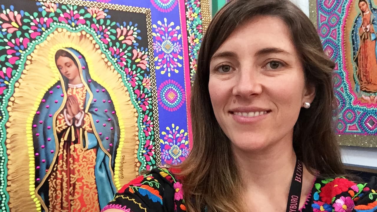 La Guadalupana se hace presente en Art Base Miami