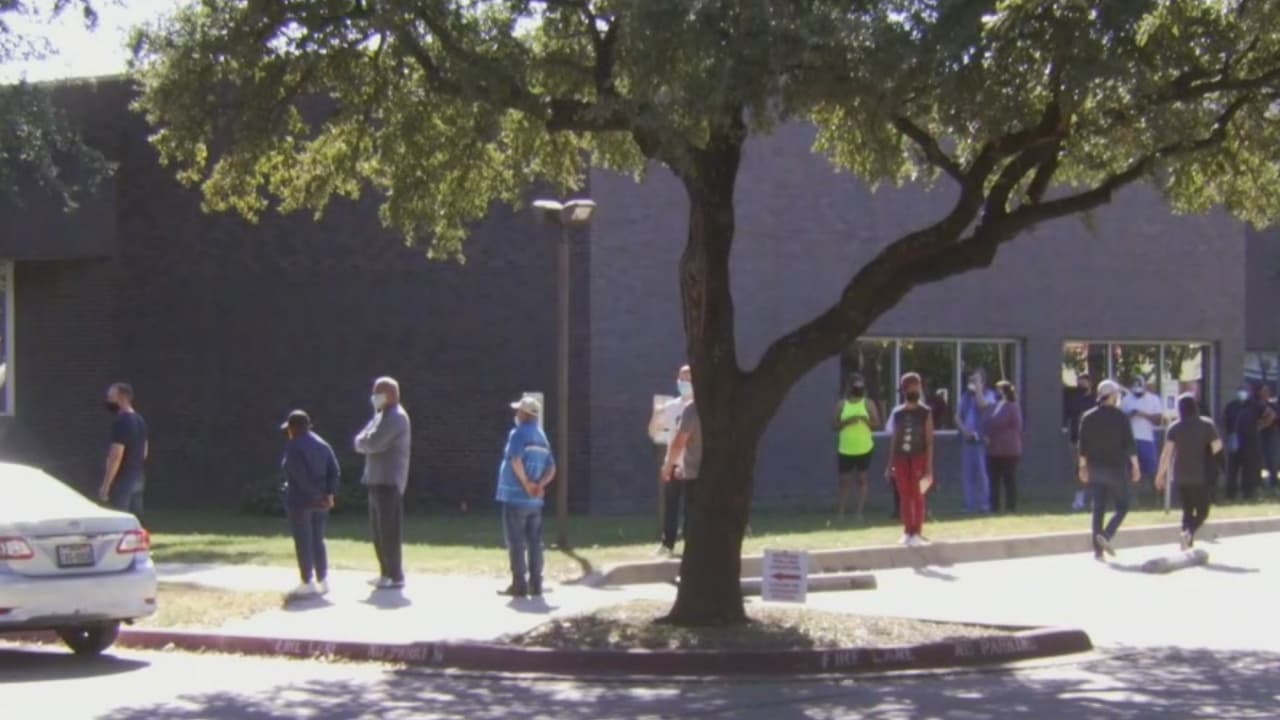 Condado Dallas rompe su propio récord de asistencia en el primer día de elecciones tempranas