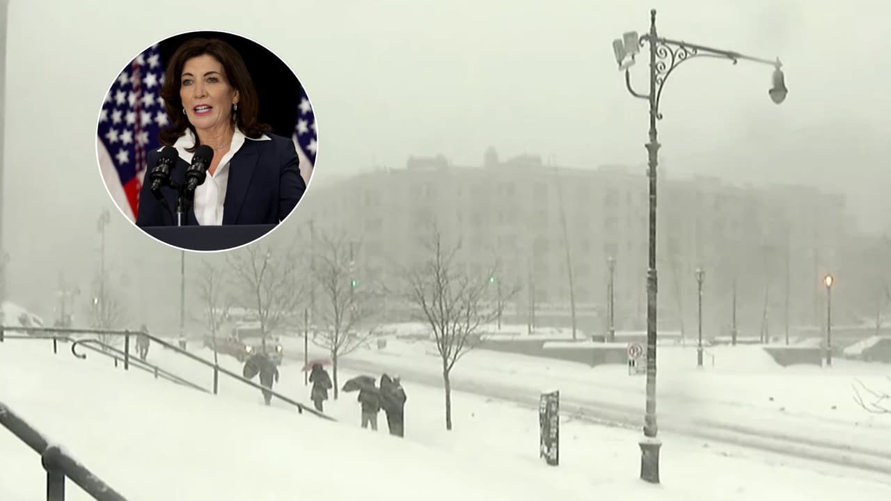 Gobernadora de Nueva York declara estado de emergencia por tormenta invernal: así se prepara la comunidad