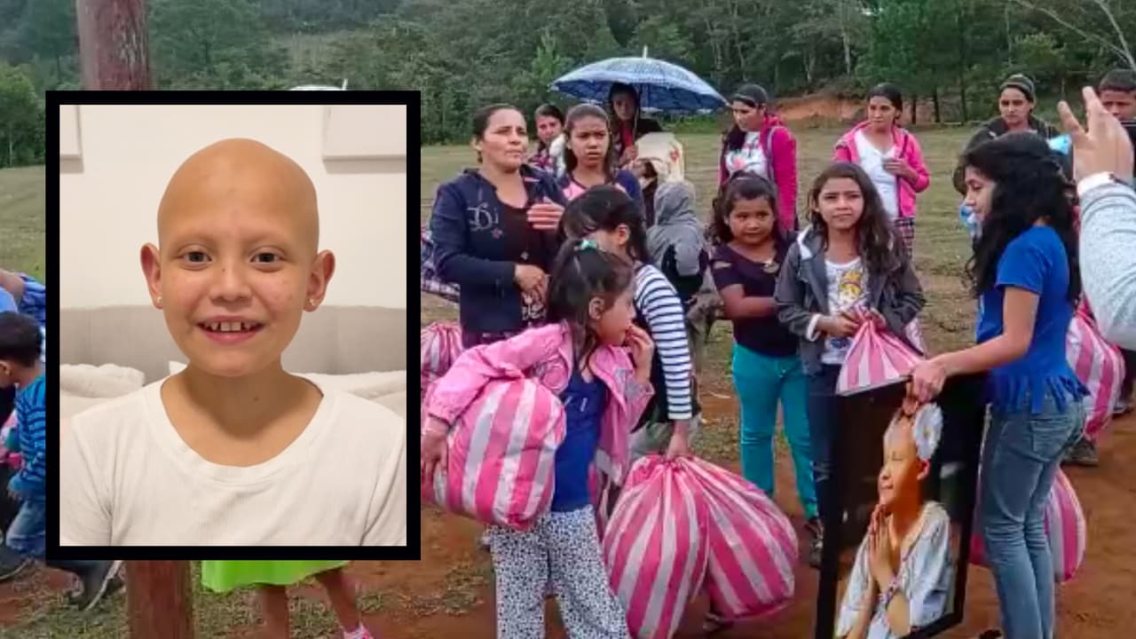 Las comunidades afectadas recibieron el envío hace unas semanas.