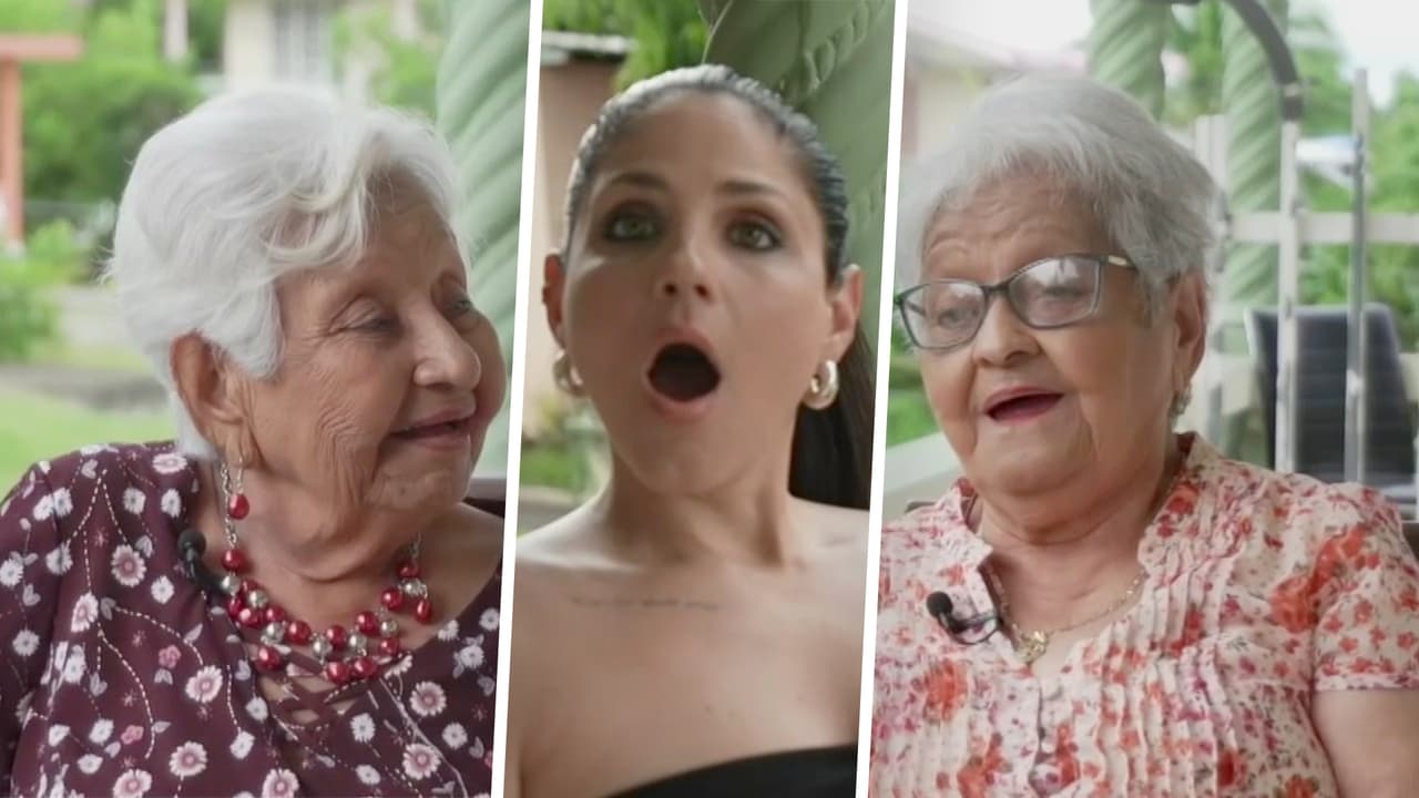 Las hermanas abuelitas más divertidas de Internet le dan consejos de moda a Astrid Rivera