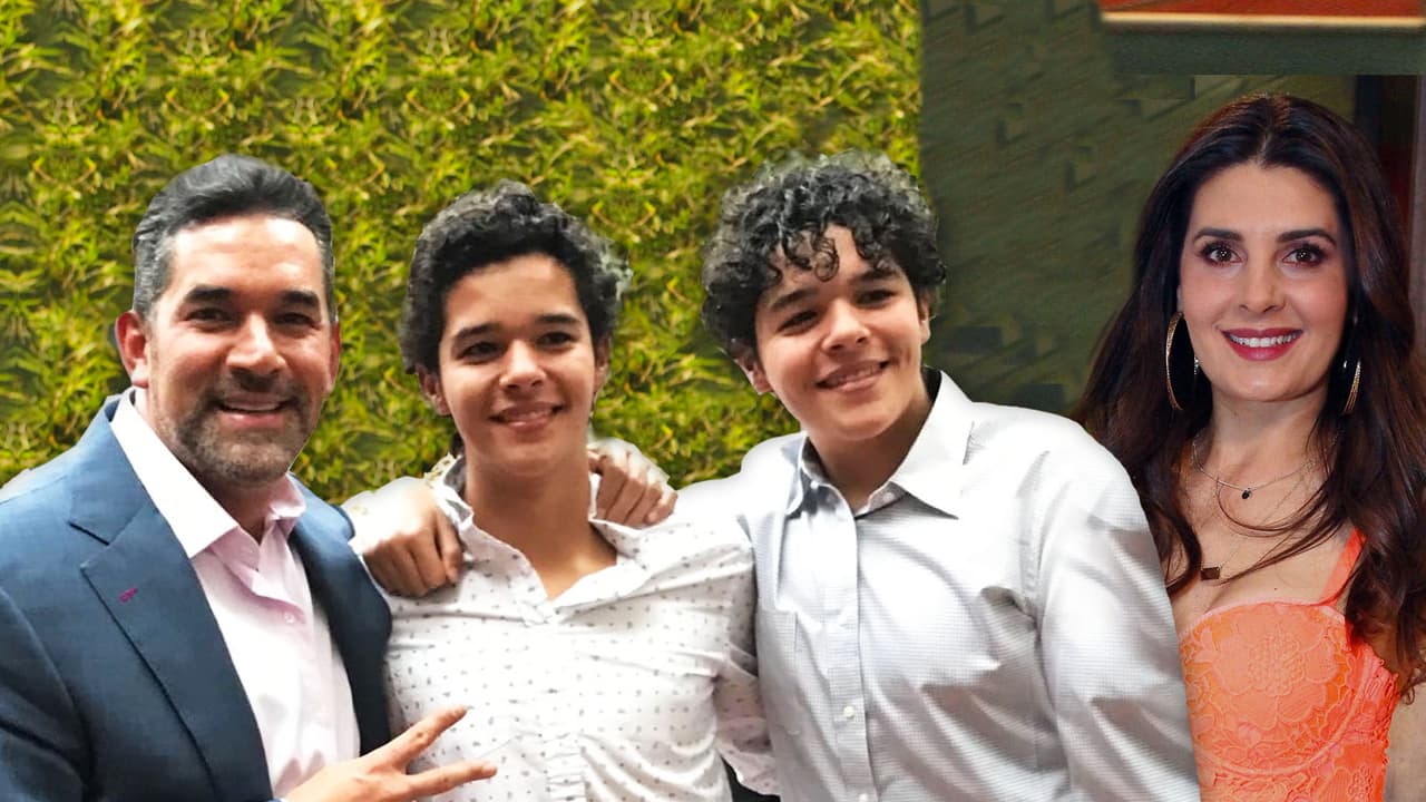 Los hijos de Eduardo Santamarina presumen la gran relación que tienen con Mayrín Villanueva 