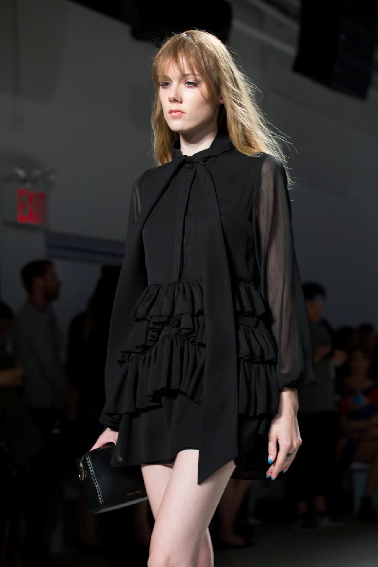 Los olanes siempre hacen más femenina una prenda, así que no dudes en incluirlos en tu clóset para la siguiente temporada. Rebecca Minkoff. NYFW, Spring/Summer 2016 - 09/12/2015