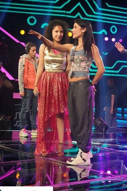 María León siempre demostró ser muy profesional y en los ensayos solía ser un poco estricta.