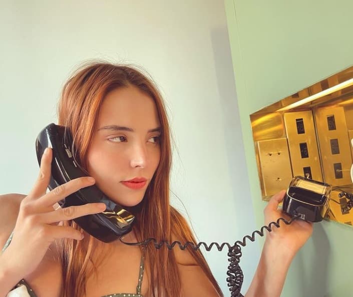 La también integrante de
<b> la dinastía Aguilar </b>no se quedó callada y le contestó. 
<br>