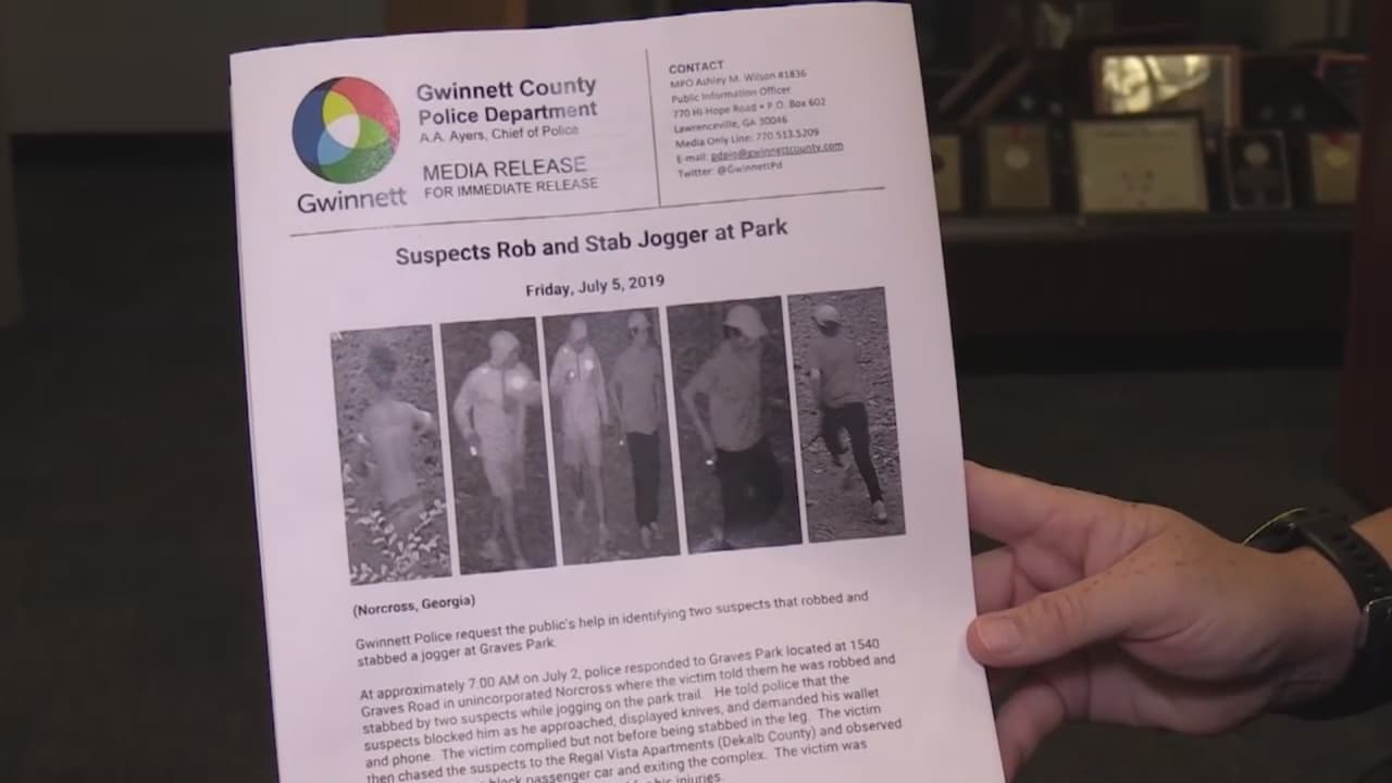 Buscan a hombres acusados de robar y apuñalar a hispano en parque de Gwinnett