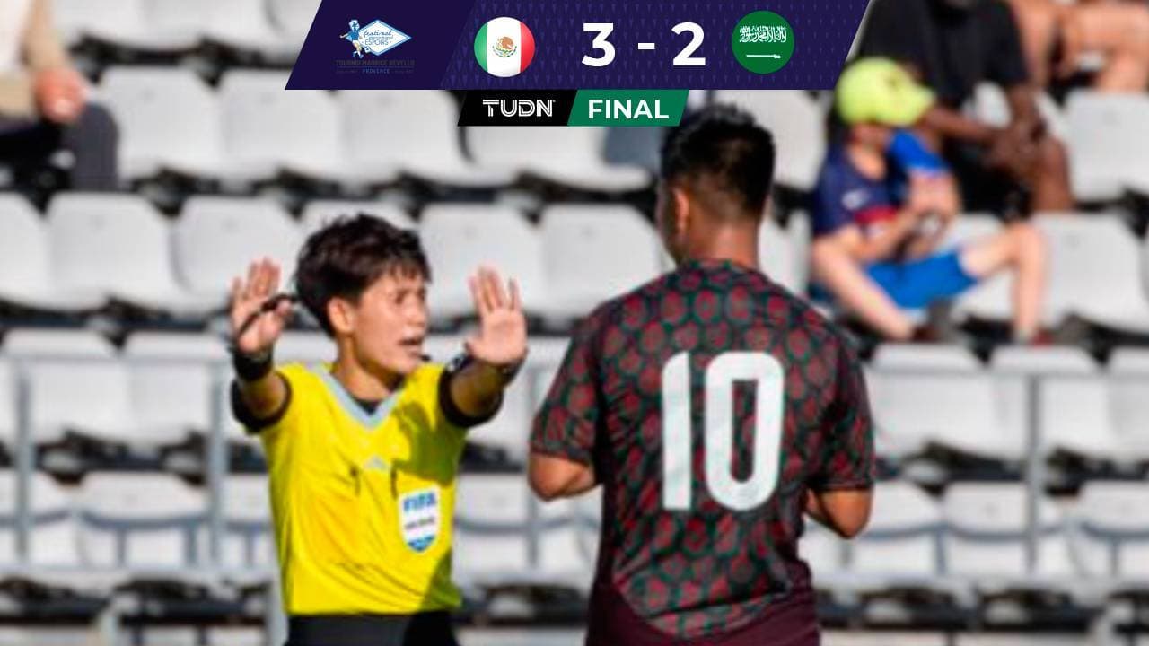 México se impone a Arabia en dramático juego de volteretas en el Maurice Revello