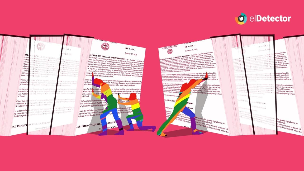 Las personas trans están bajo el doble ataque de legisladores y desinformadores