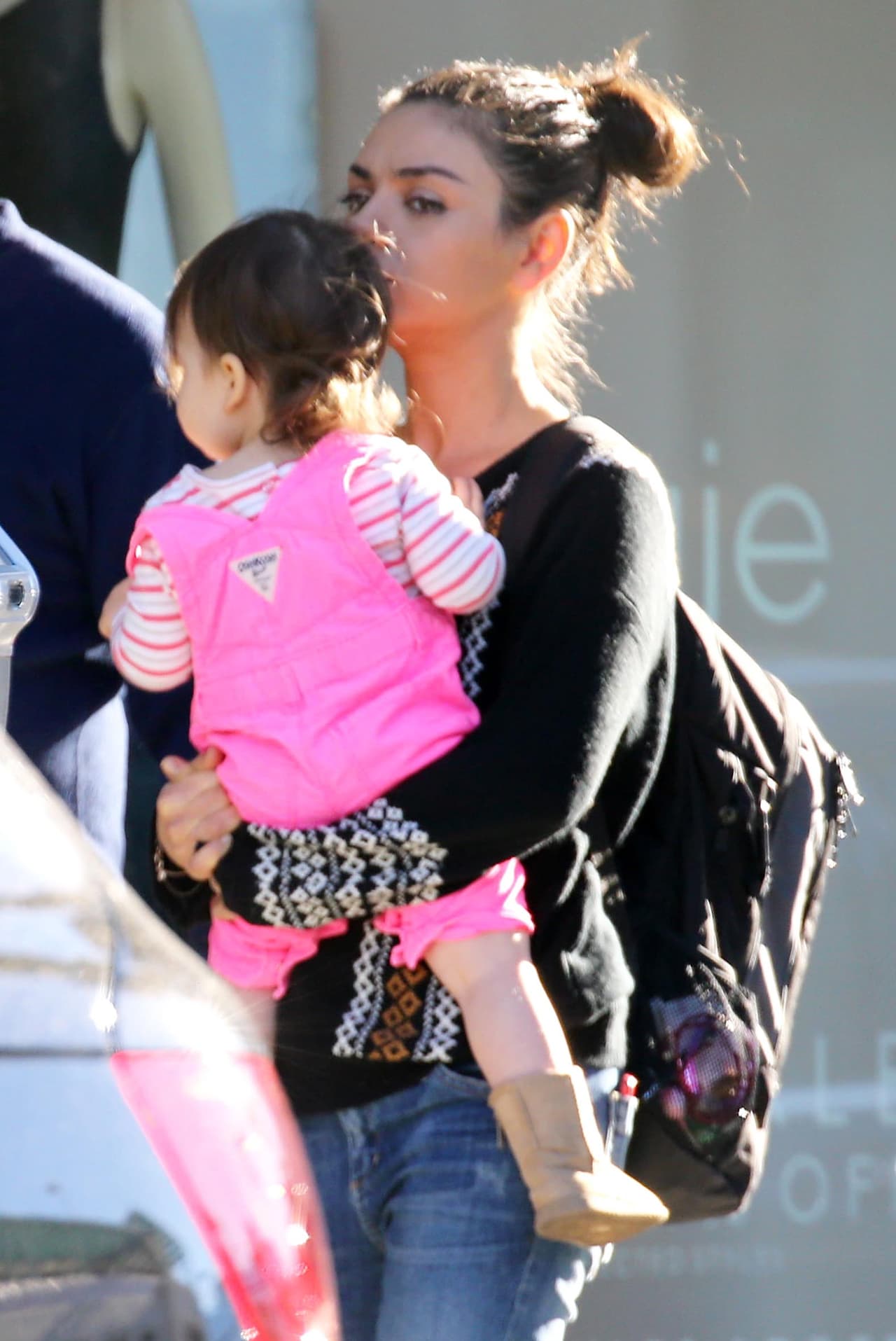 Pero la que se robó la atención de las cámaras fue la encantadora Wyatt.