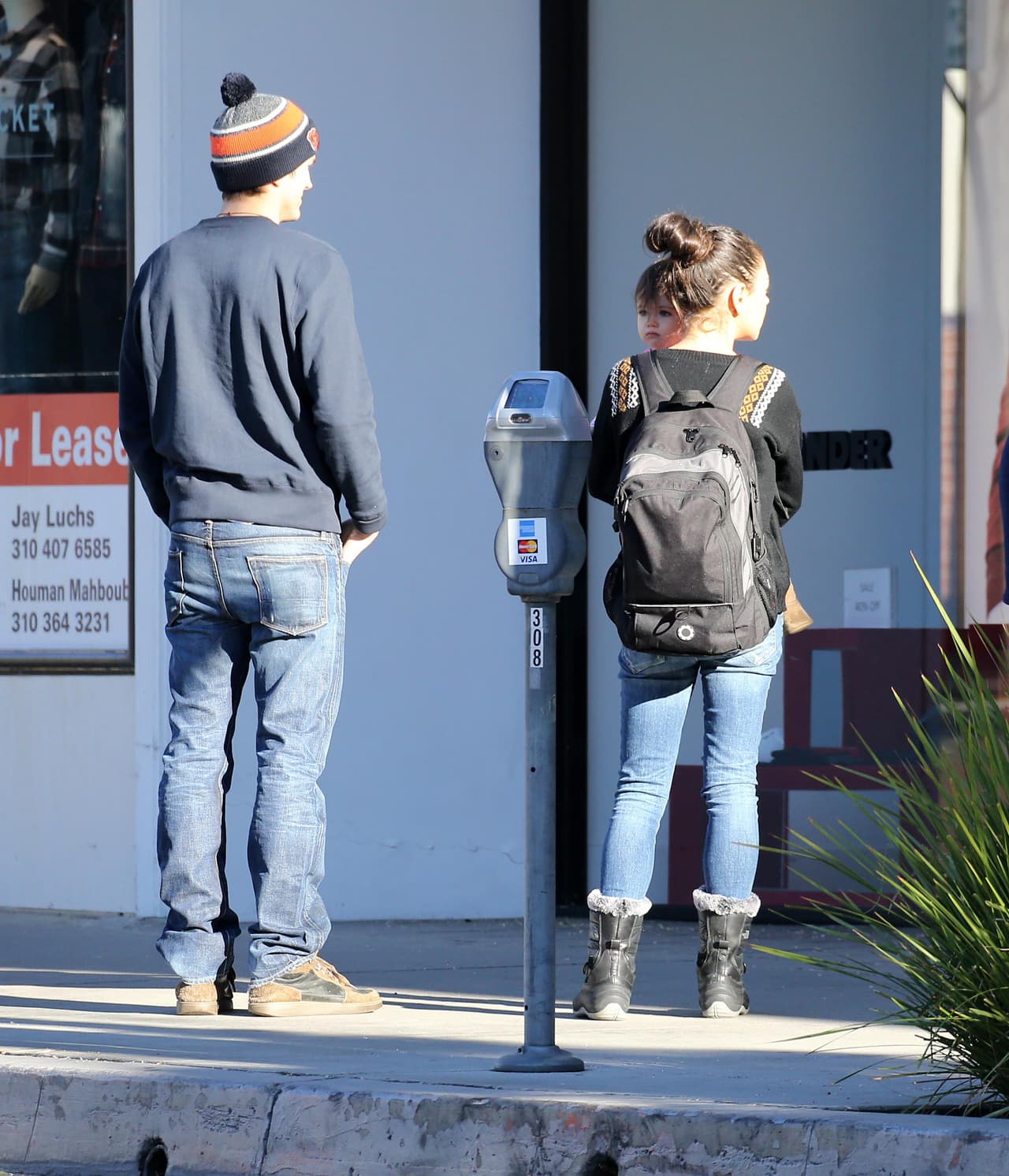 La parejita, como siempre, lució de los más casual.