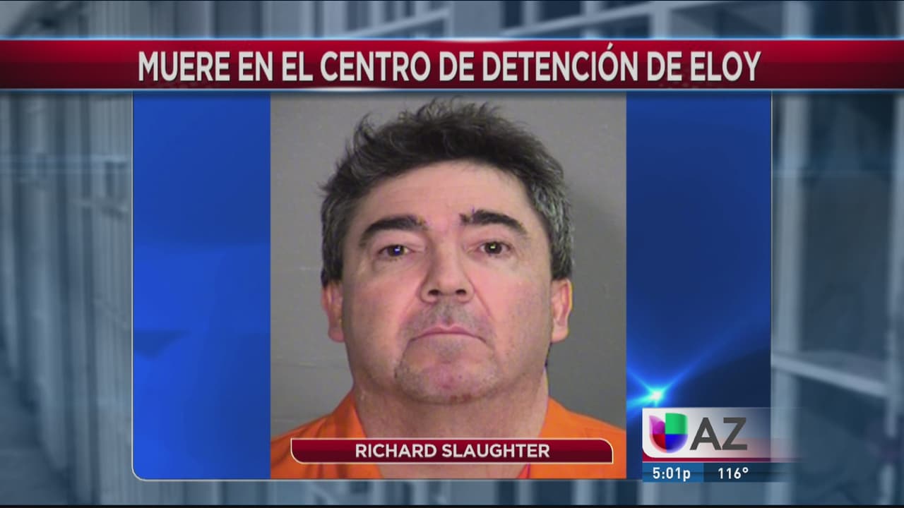 Autoridades investigan como presunto homicidio la muerte de un recluso en Arizona