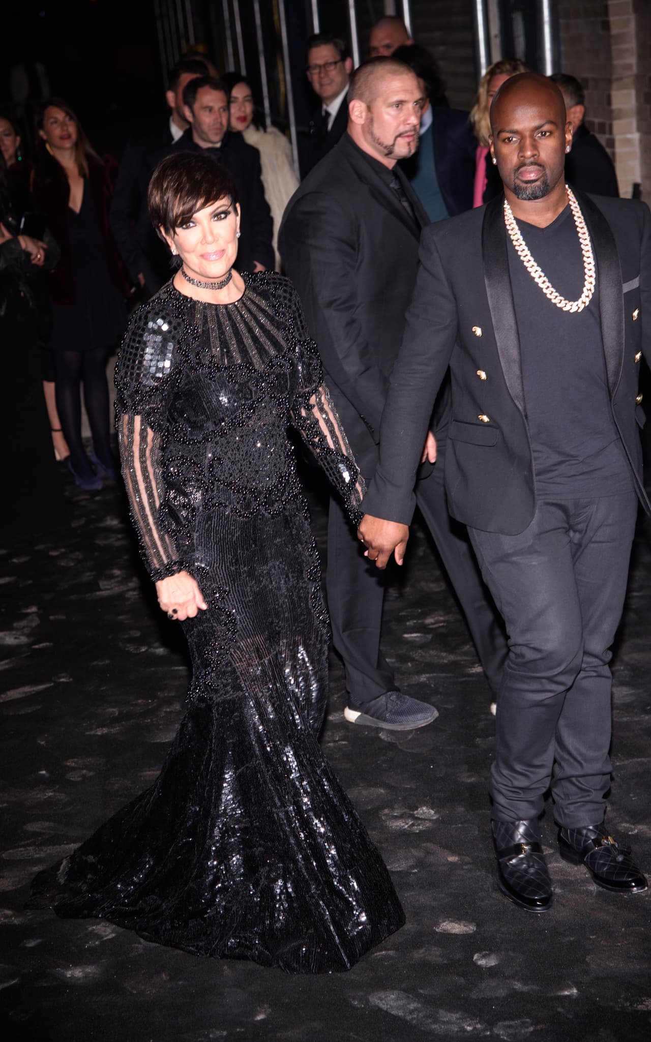 Kris Jenner y Corey Gamble.
