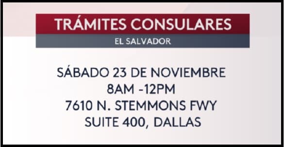 El Consulado del Salvador abre sus puertas a todos sus ciudadanos