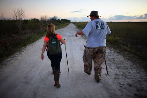 Jorge Pino, portavoz de la Comisión para la Pesca y la Vida Salvaje de Florida (FWC), organizadora de este concurso.