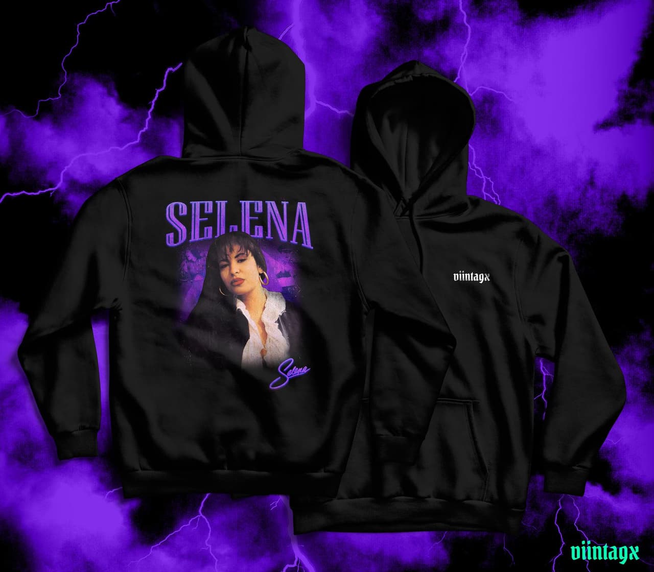 O incluso, un hoodie para siempre llevar a Selana cerquita, sea haciendo ejercicio o vistiendo casualmente.