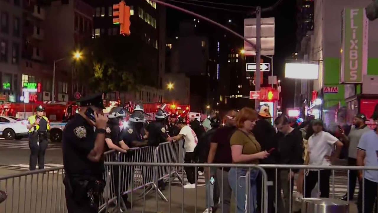 Seguridad extrema en el Madison Square Garden para el juego 3 de la final de la NBA entre Knicks y Spurs y la asistencia de Trump