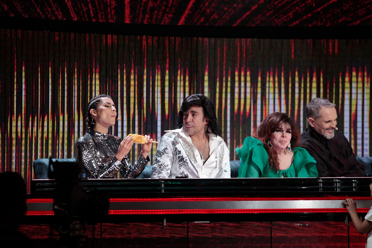 "¡Qué sabroso!", parece que era lo que María pensaba en ese momento.