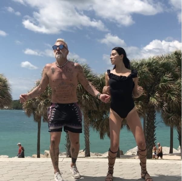 Gianluca es amante del sol y la playa, gusto que también comparte con Giorgia.