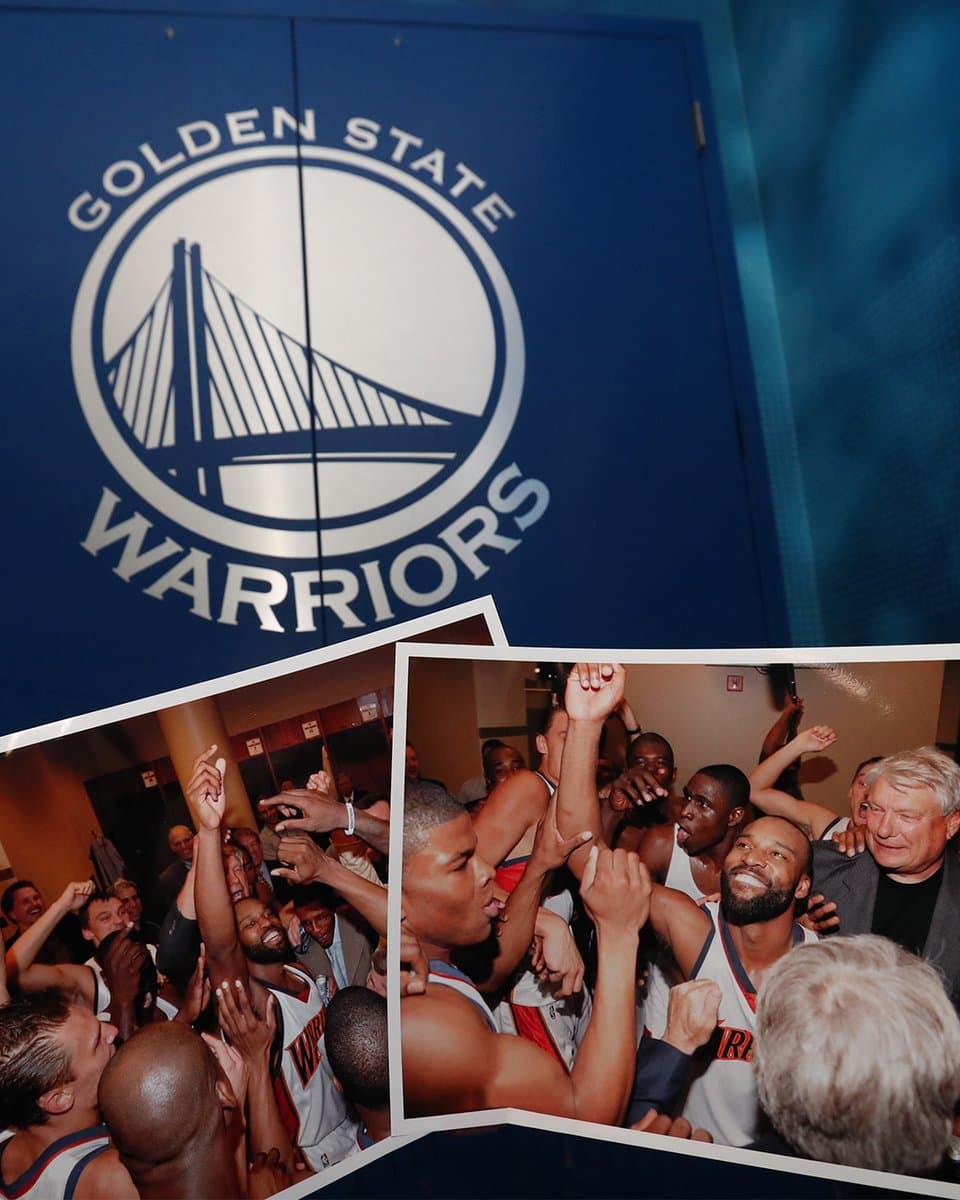 En esa ocasión, los Golden State Warriors de la temporada 2006-2007 eran liderados por Byron Davis y llegaron hasta las semifinales de la Conferencia del Oeste tras derrotar a los Mavericks de Dallas, que habían terminado con el mejor récord de la temporada.