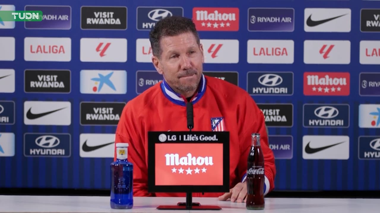 Obed recibe elogios de Diego Simeone previo al juego con el Real Madrid