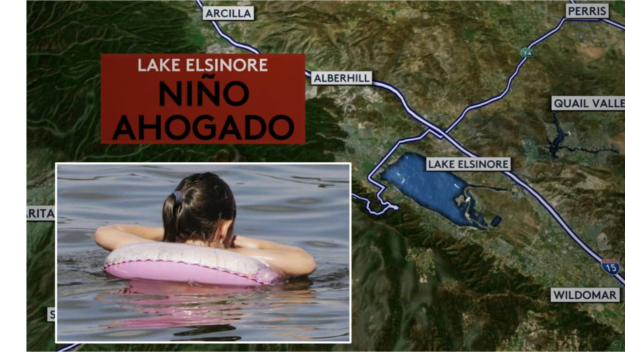 Un niño ahogado y otro rescatado por un buen samaritano, el saldo trágico en Lake Elsinore durante el fin de semana