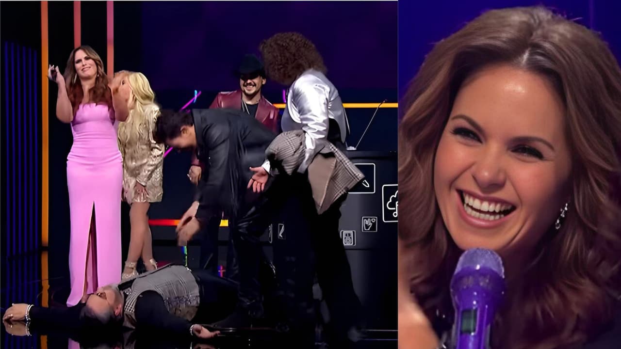 En el capítulo dos, Mijares se animó a mostrar su condición física haciendo lagartijas en el escenario y Lucero pidió primeros auxilios, demostrando que lo cuida a pesar de estar divorciados.