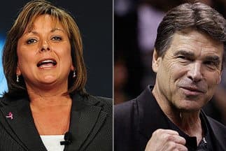 Los gobernadores Susana Martínez y Rick Perry hablarán en el C-PAC