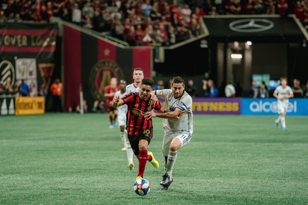 Atlanta United 2-0 Philadelphia Union. Con goles de Julian Gressel y Josef Martínez. Marco Fabián jugó 24 minutos.