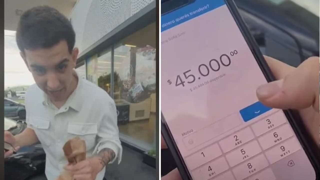 Joven transfiere sus ahorros a su ex y se hace viral.