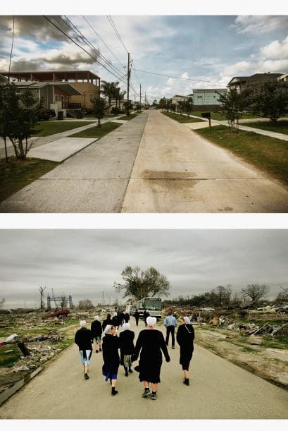 Casas nuevas fueron construidas en un desarrollo impulsado por la Fundación Make para los residentes cuyas casas fueron destruidas en el Lower Ninth Ward.