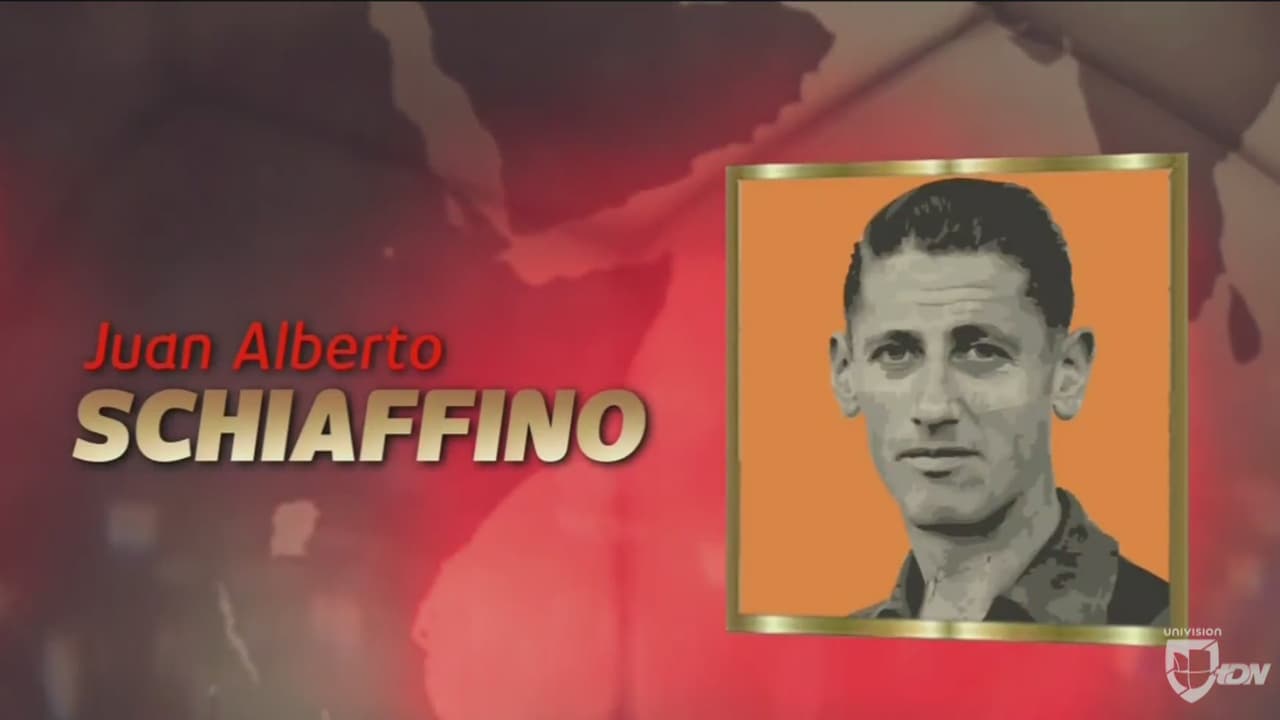 Schiaffino, uno de los autores del Maracanazo en Brasil 1950 ya tiene su lugar entre las leyendas del fútbol internacional.