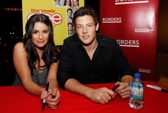 Cory y Lea se volvieron inseparables, no sólo dentro de la pantalla.