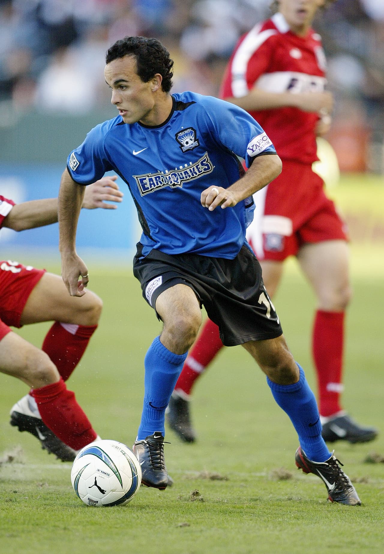 Landon Donovan - SJ Earthquakes. La leyenda del fútbol estadounidense tuvo sus comienzos con el equipo del norte de California, con los que ganó la MLS Cup en 2001 como novato del año.