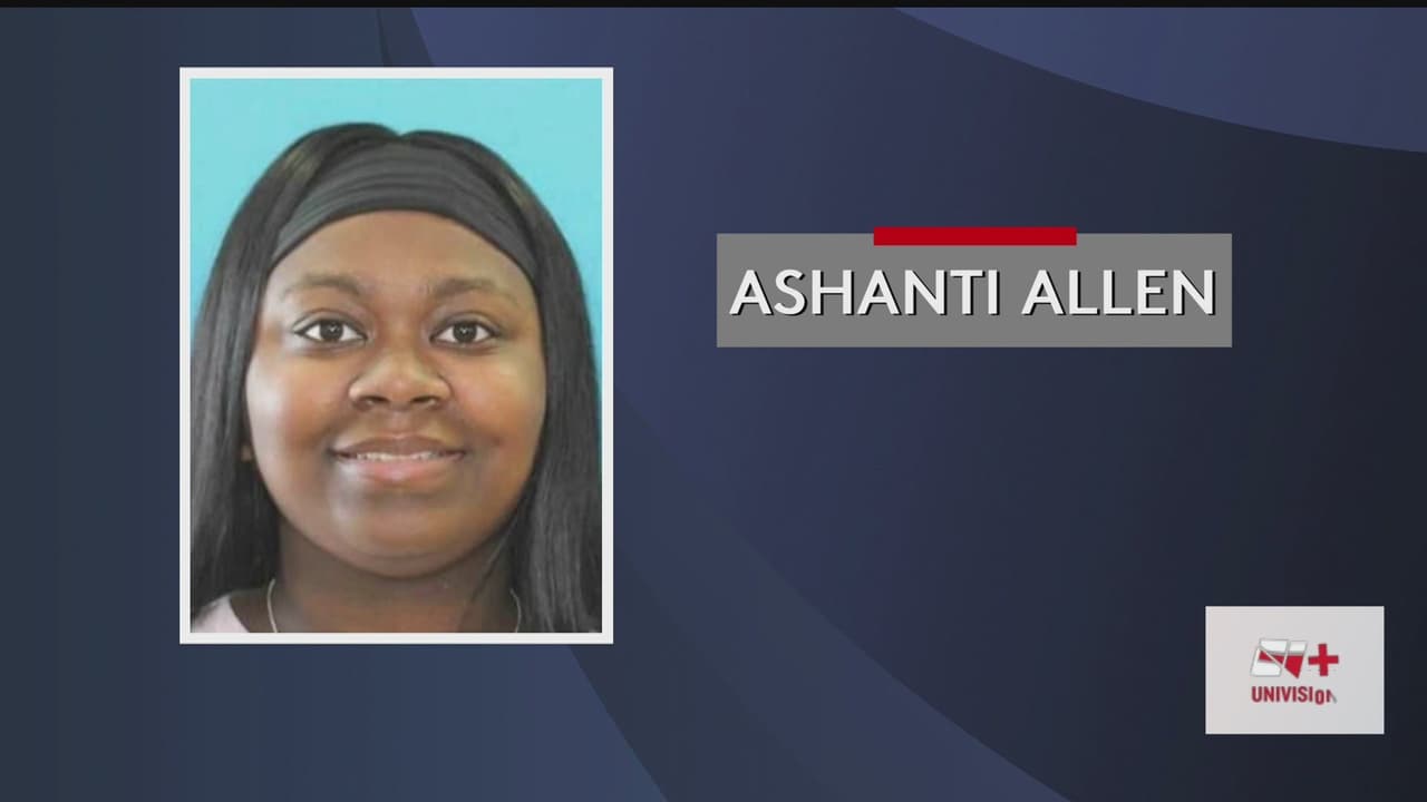 Hallan muerta a Ashanti Allen, embarazada desaparecida en Houston; familia confirma identidad