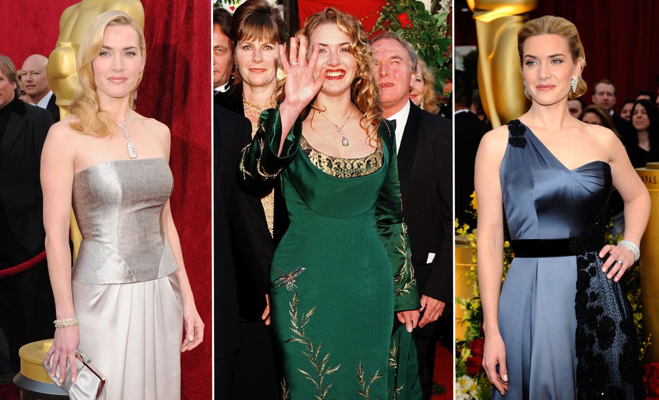 Mira cómo ha evolucionado la moda de Kate con el paso de los años en la ceremonia de los Oscar.