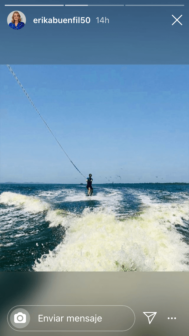 Respecto al carácter de su hijo, reveló que no le da problemas ahora que está en plena adolescencia. 
<br>
<br>