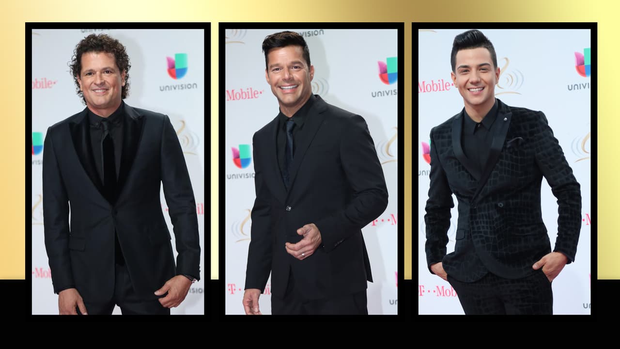 <a href="http://www.univision.com/especiales/premio-lo-nuestro/carlos-vives-senor-presidente-tiene-una-oportunidad-historica-unanos-video" target="_blank">Carlos Vives</a>, 
<a href="http://www.univision.com/especiales/premio-lo-nuestro/ricky-martin-brillo-en-premio-lo-nuestro-con-el-tema-vente-paca-video" target="_blank">Ricky Martin</a> y 
<a href="http://www.univision.com/especiales/premio-lo-nuestro/luis-coronel-llego-para-cantarnos-dime-que-se-siente-video" target="_blank">Luis Coronel</a>, una combinación acertada para una noche de gala.