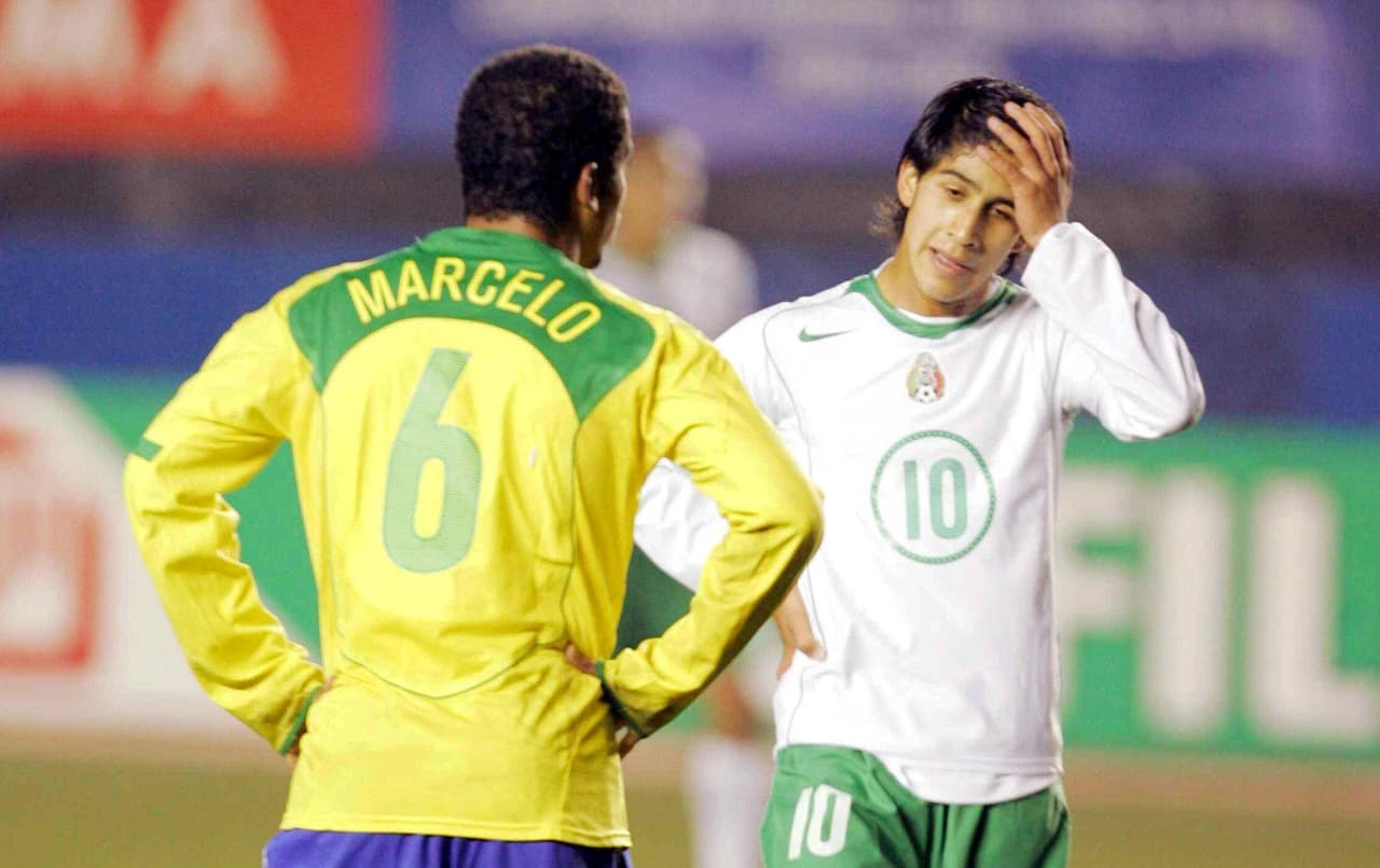Marcelo cayó ante México, por primera vez, en Perú, en el 2005.