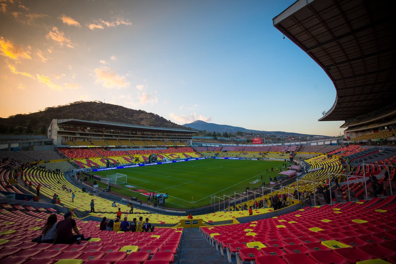 Así lucía el estadio Morelos previo al silbatazo inicial entre purépechas y azulcremas.