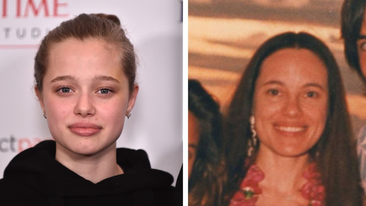 Shiloh Jolie Pitt y Marcheline Bertrand