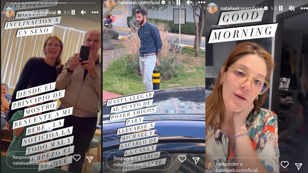 Natalia Alcocer también acusó a su suegra de tener cierta "inclinación" por el sexo del bebé de la actriz.