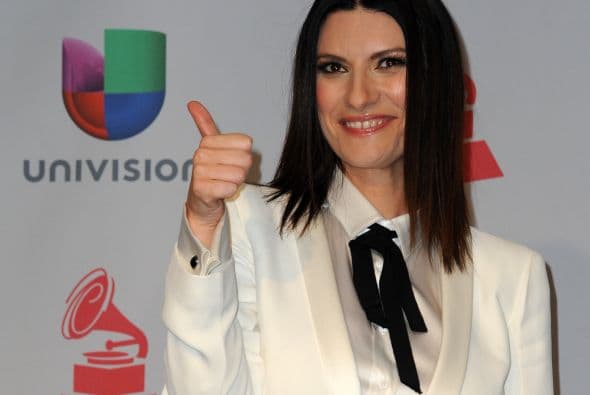 El 'look' 'Tomboy' fue elegido nada menos que por Laura Pausini, ¿les gustó?