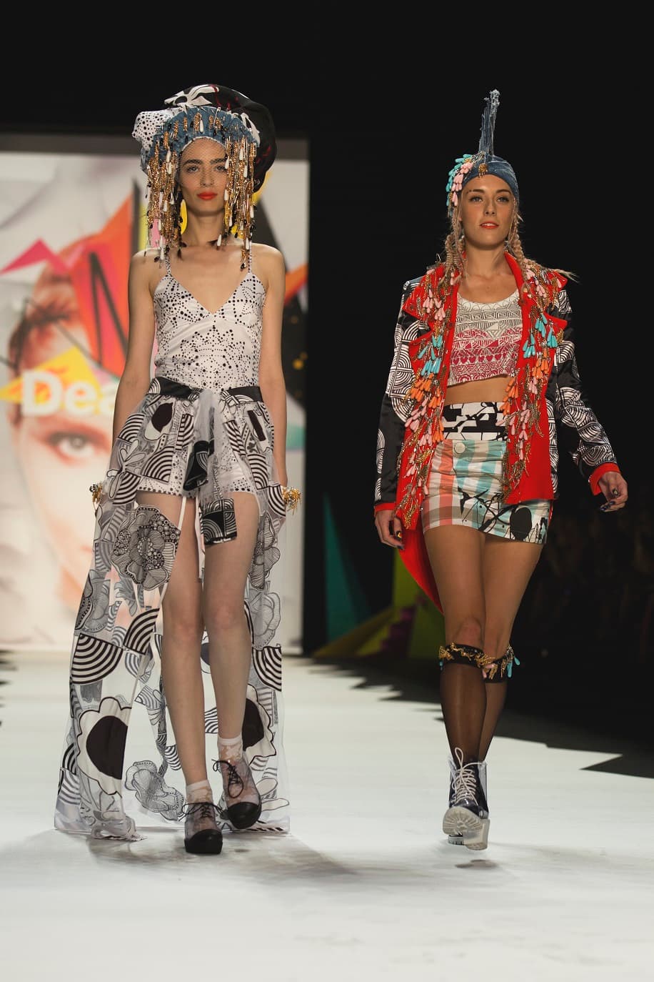 Y es que la firma presento sus propuestas para la tendencia que entrará con todo apogeo el próximo año. Diseñador Desigual. NYFW, Spring/Summer 2016 - 10/09/2015