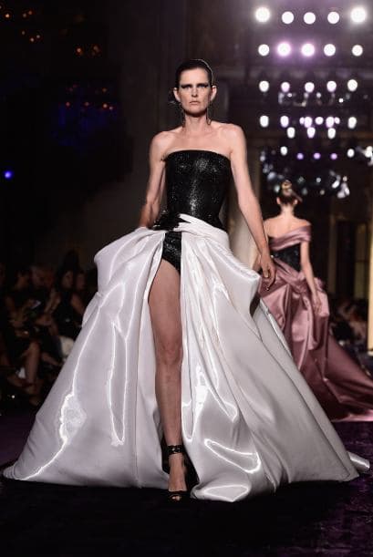 Desfile de alta costura de Versace