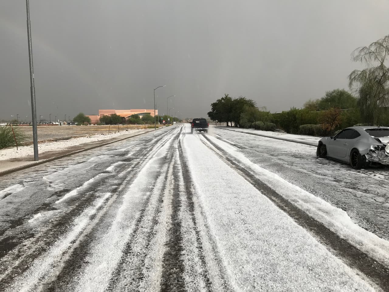 ¡Así luce una calle de Avondale!