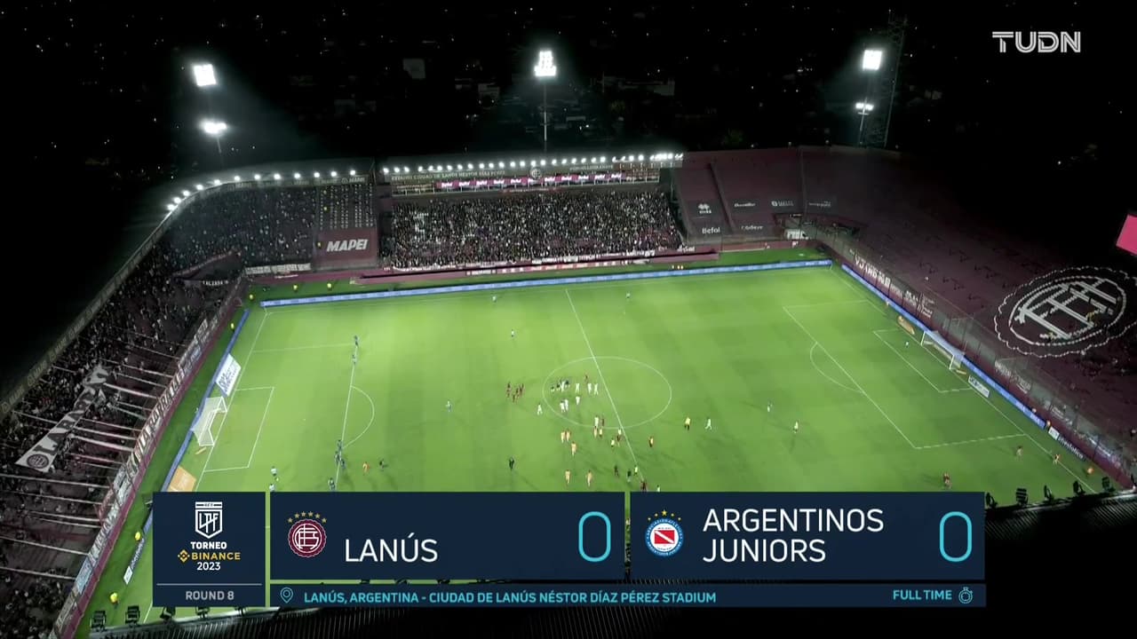 Resumen | Lanús y Argentinos Juniors se fueron en blanco