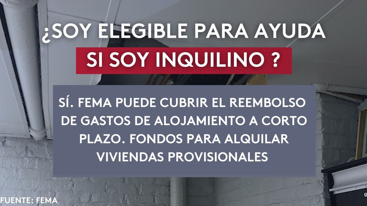 ¿Soy elegible para ayuda si soy inquilino?