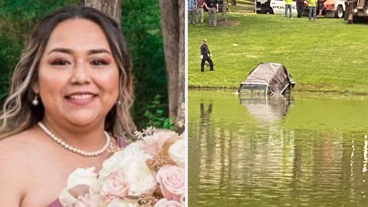 "Nuestras condolencias a la familia": hallan el auto de Erica Hernández en un estanque, con un cuerpo dentro